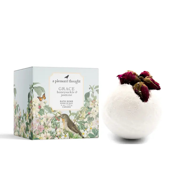 Grace | Honeysuckle & Jasmine | Bath Bomb