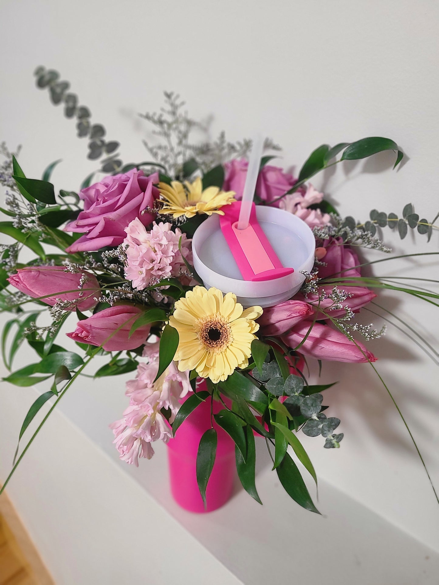 Tumbler Vase Arrangement