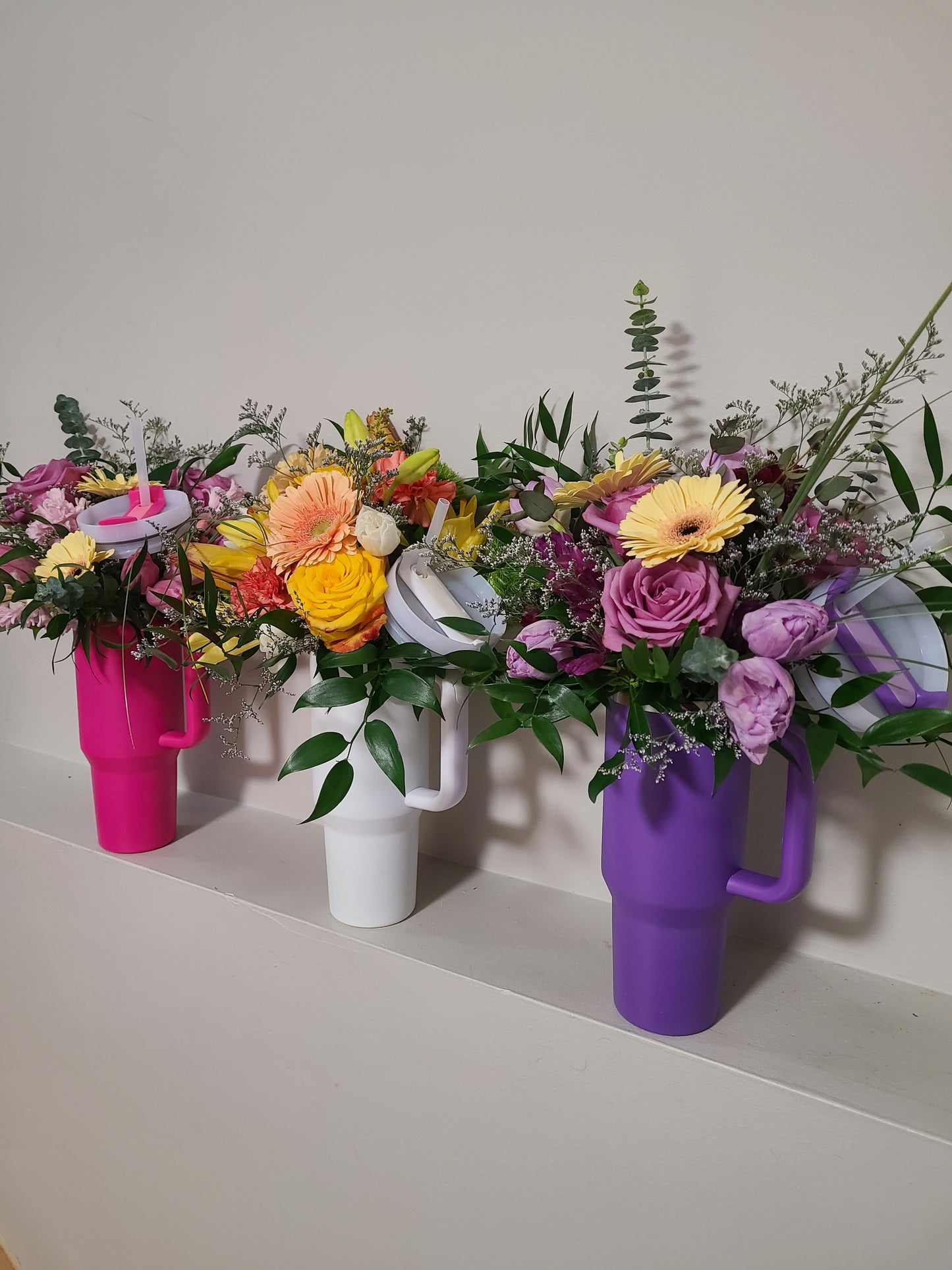 Tumbler Vase Arrangement
