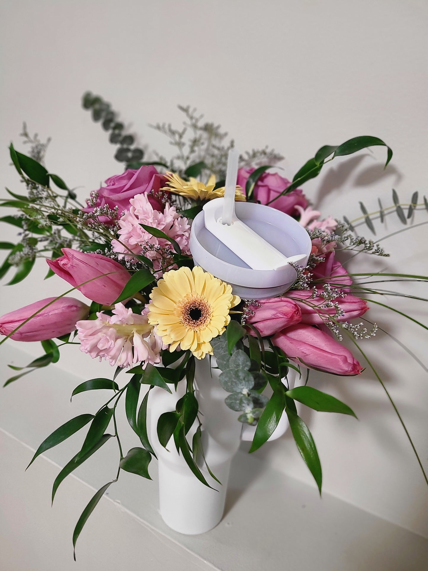 Tumbler Vase Arrangement