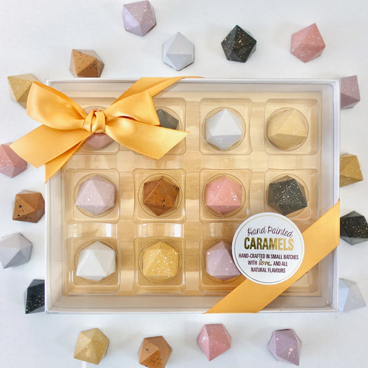 Chocolate Covered Caramels (Box of 12)